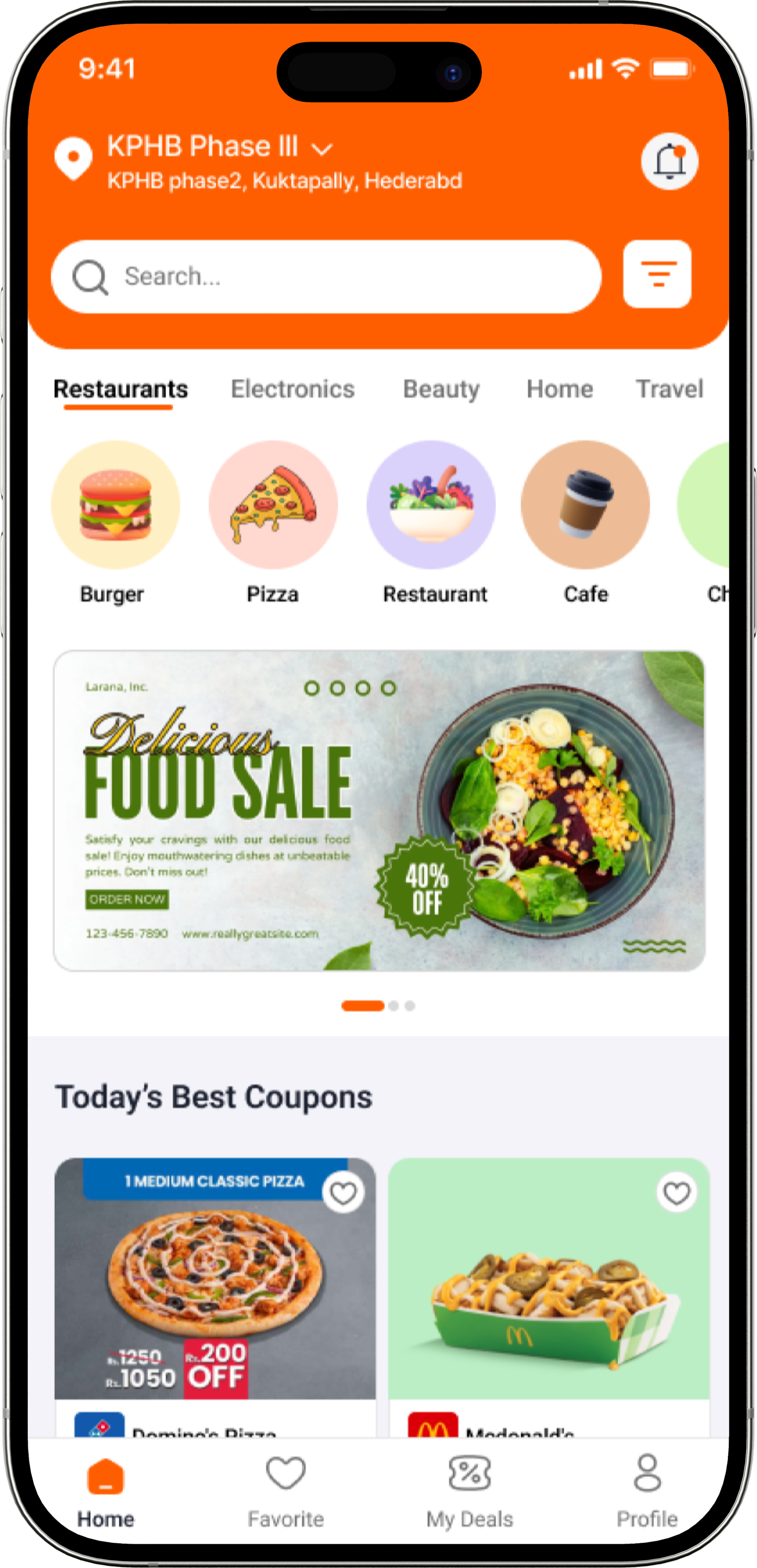OLT Offers Mobile Deals & Coupon App Development Mobile App Development - Screen 3